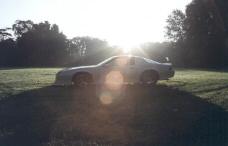 Ma Camaro, seule au soleil levant...